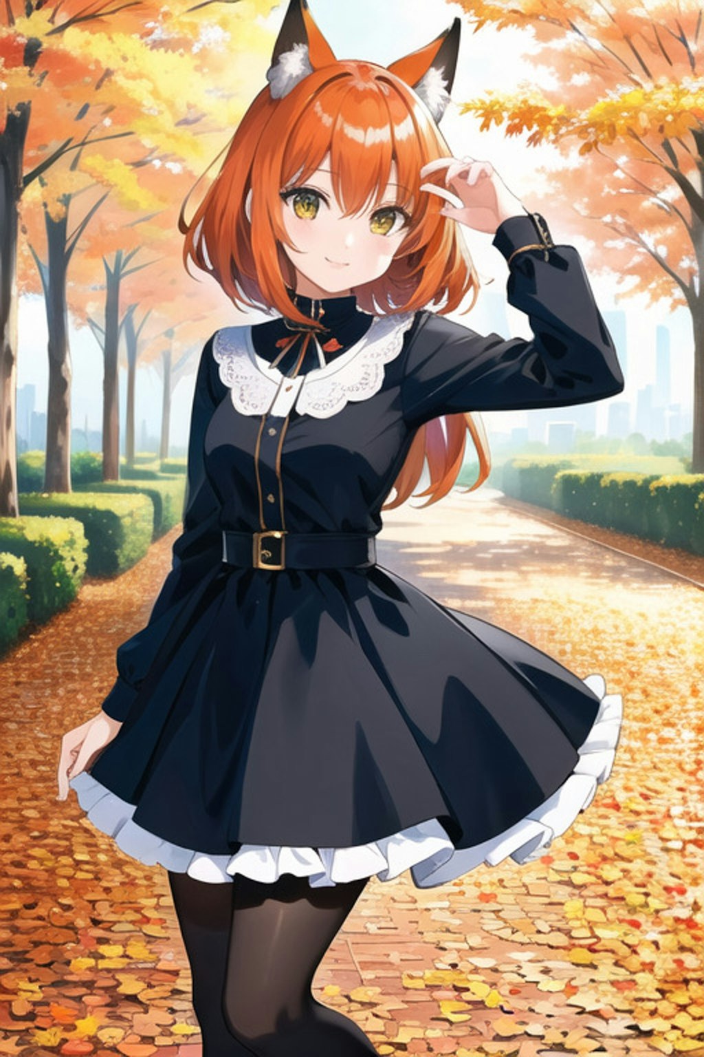 紅葉ケモ耳娘