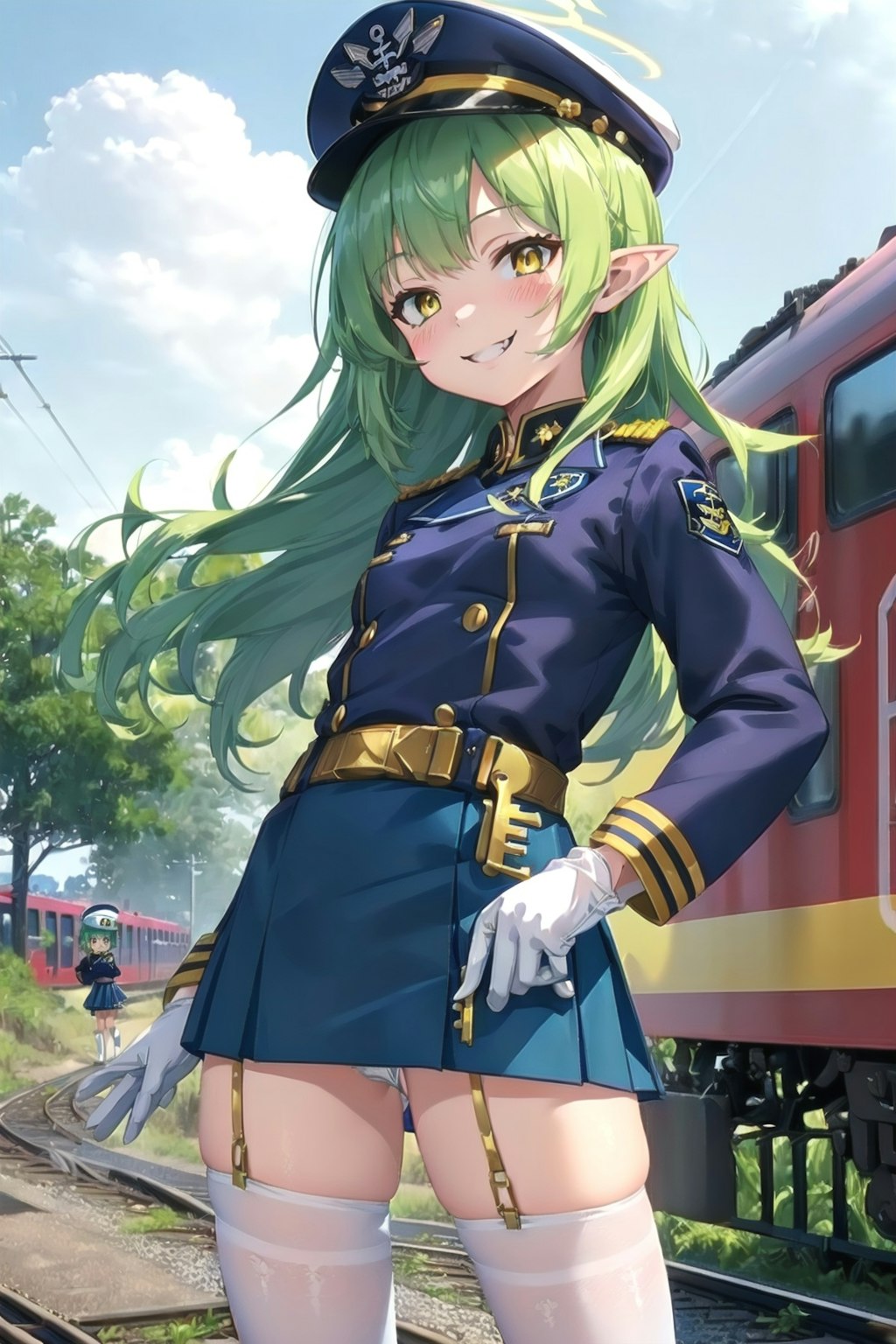 鉄道員の少女