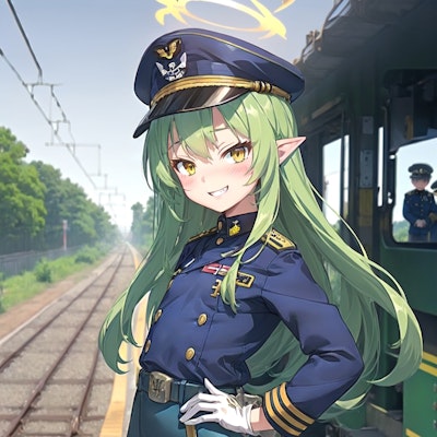 鉄道員の少女