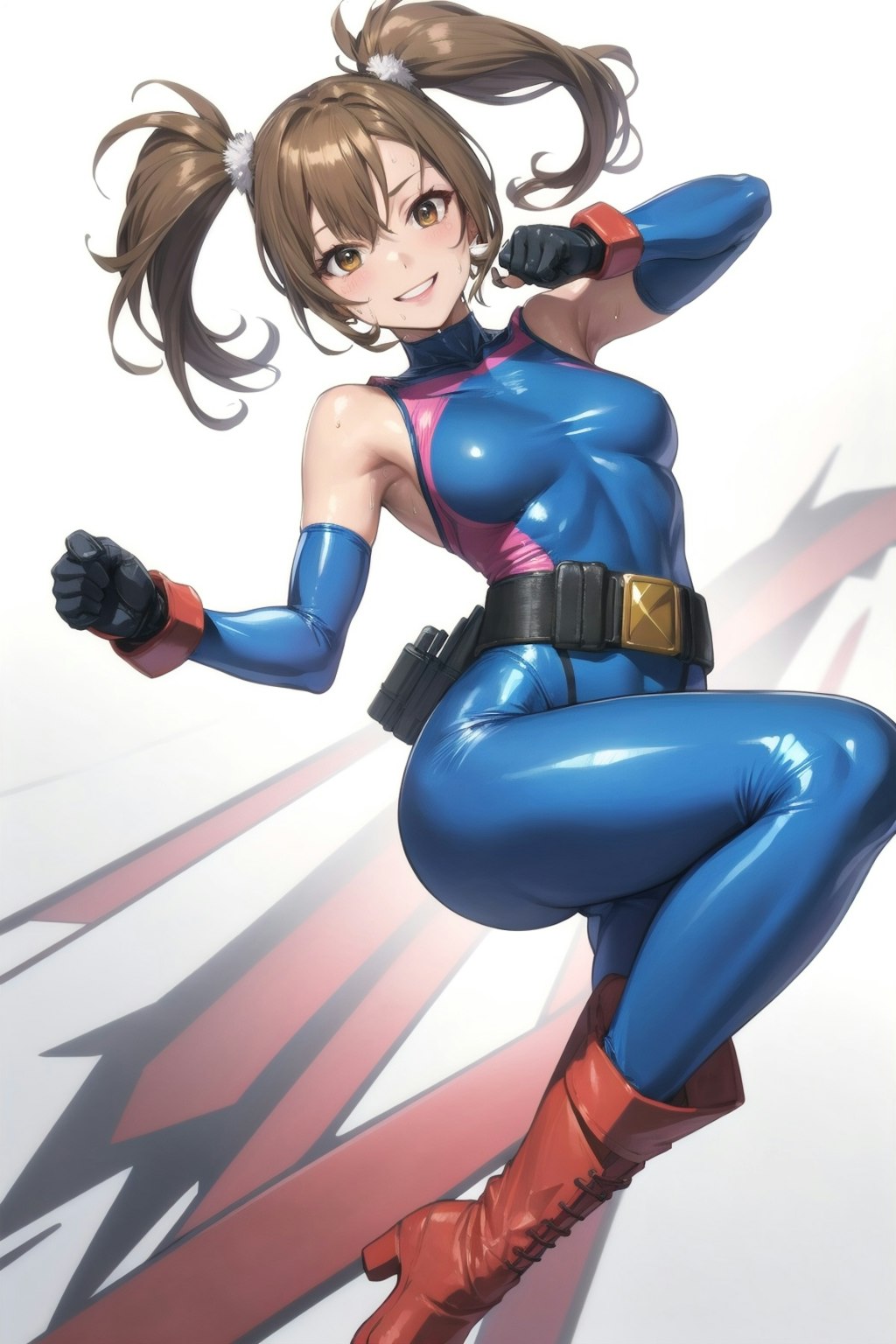 Skintight heroine