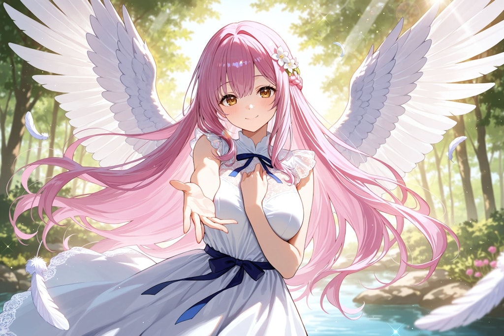 天使さん頑張ります