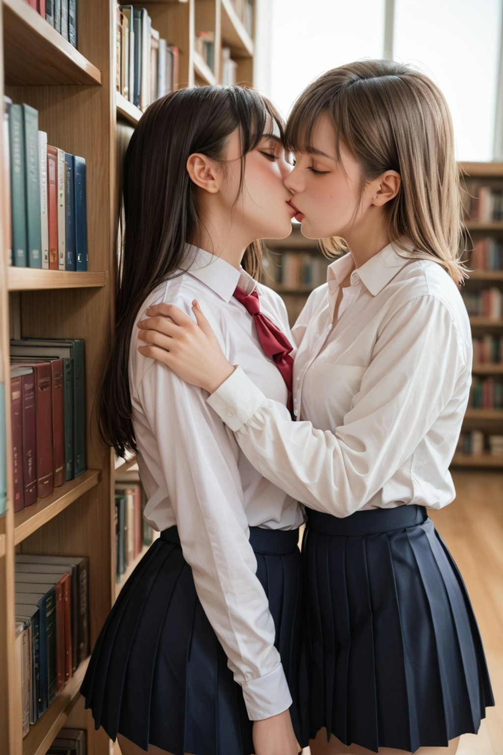 【微エロ】百合キス