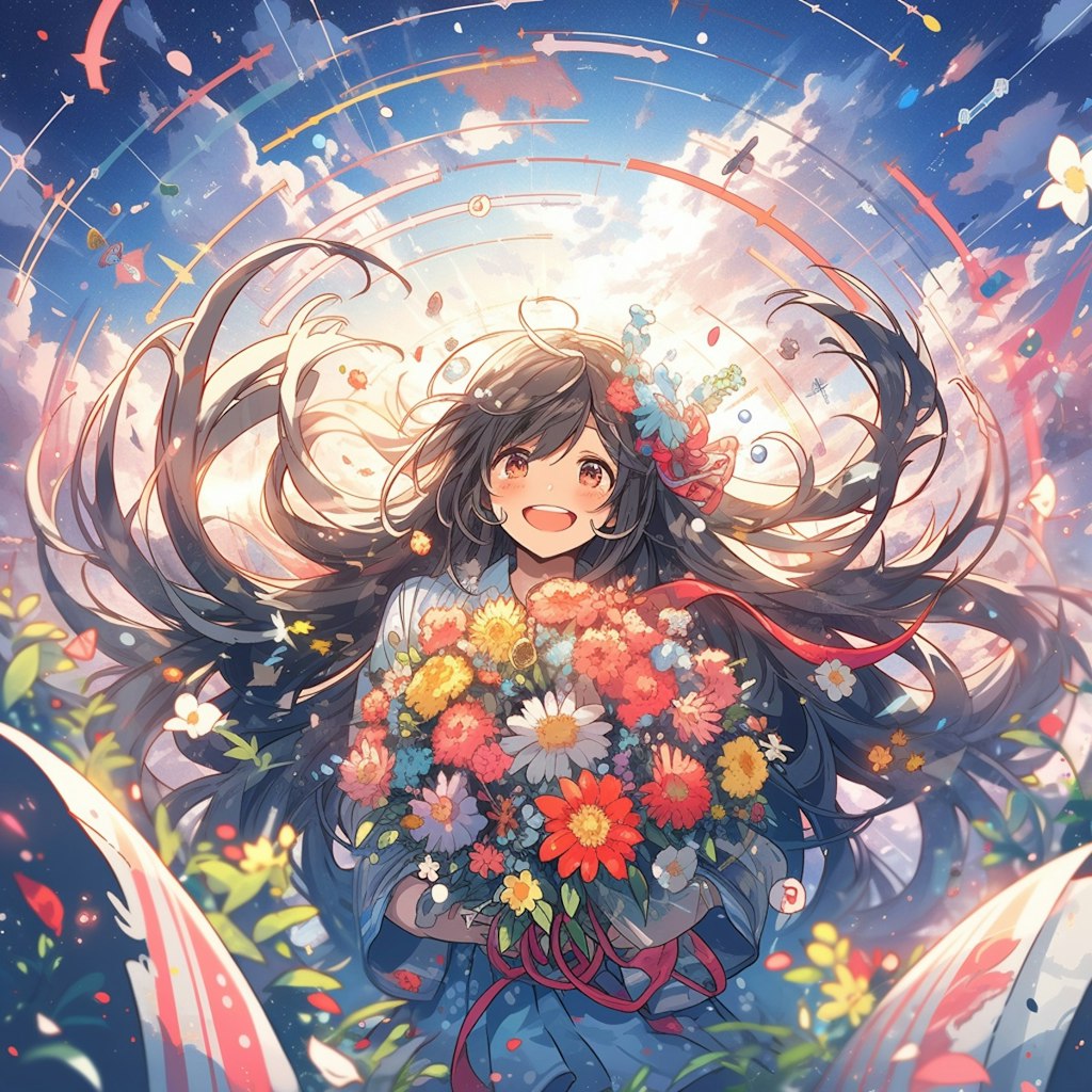 星と花，Stars and Flowers