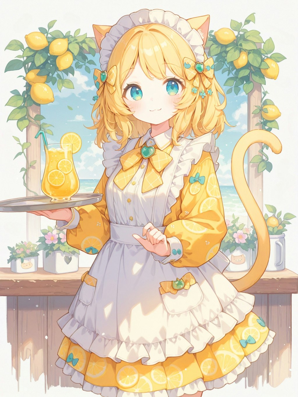 海辺のレモネードカフェ