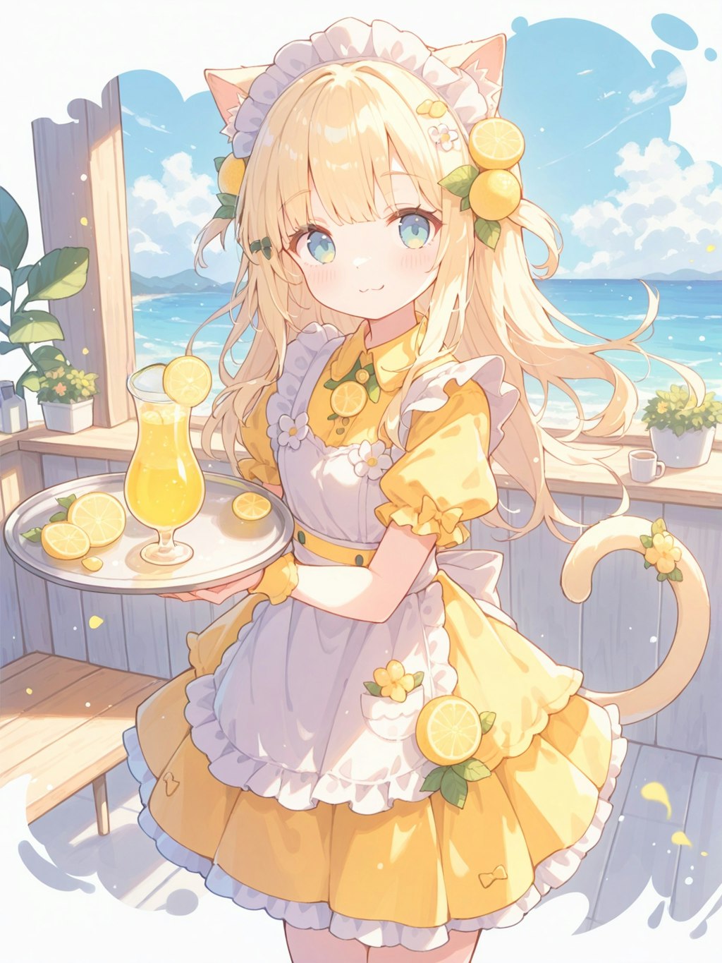 海辺のレモネードカフェ