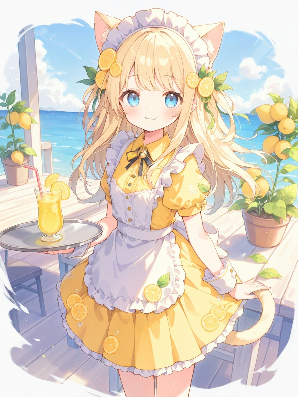 海辺のレモネードカフェ