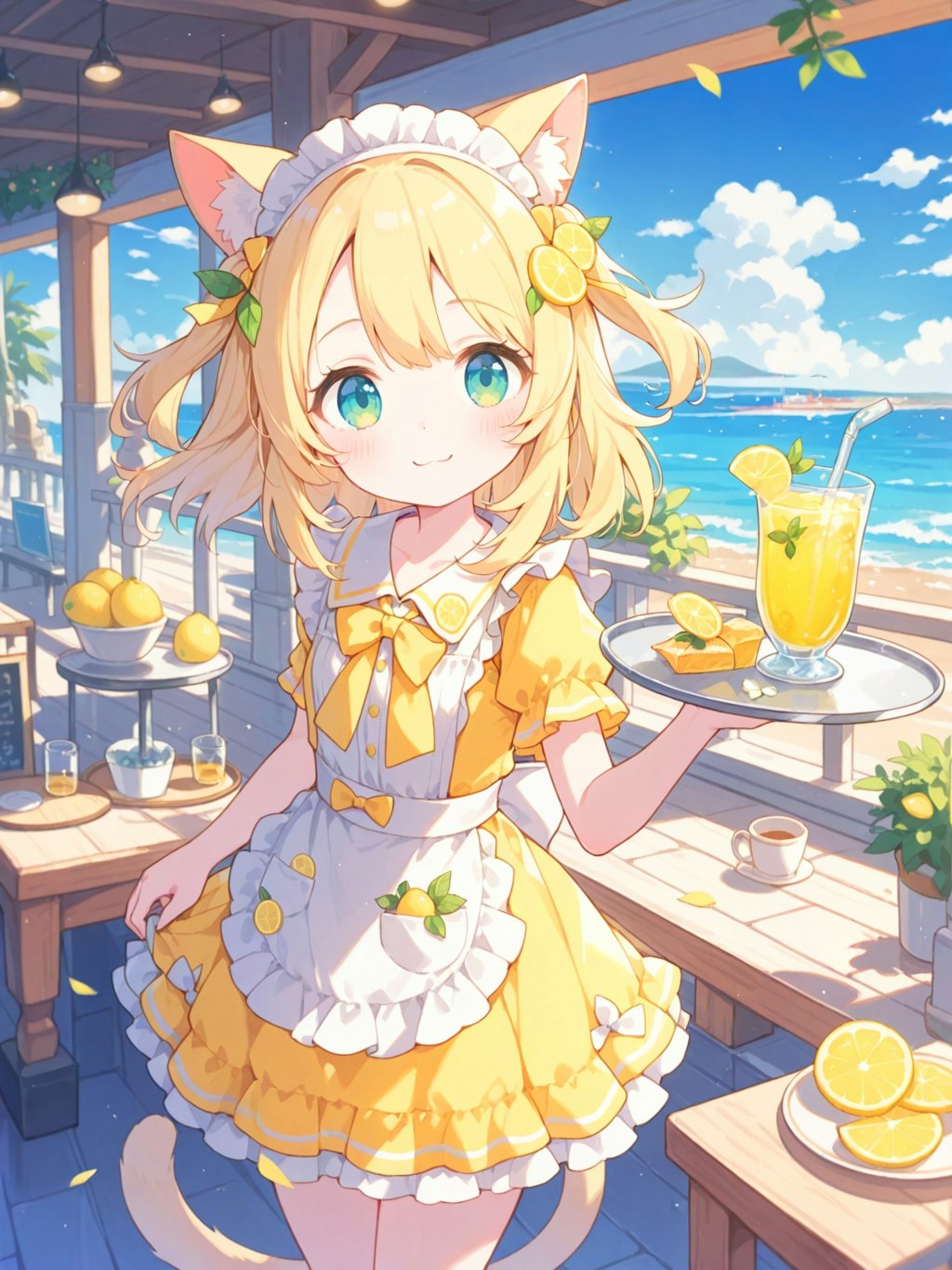 海辺のレモネードカフェ