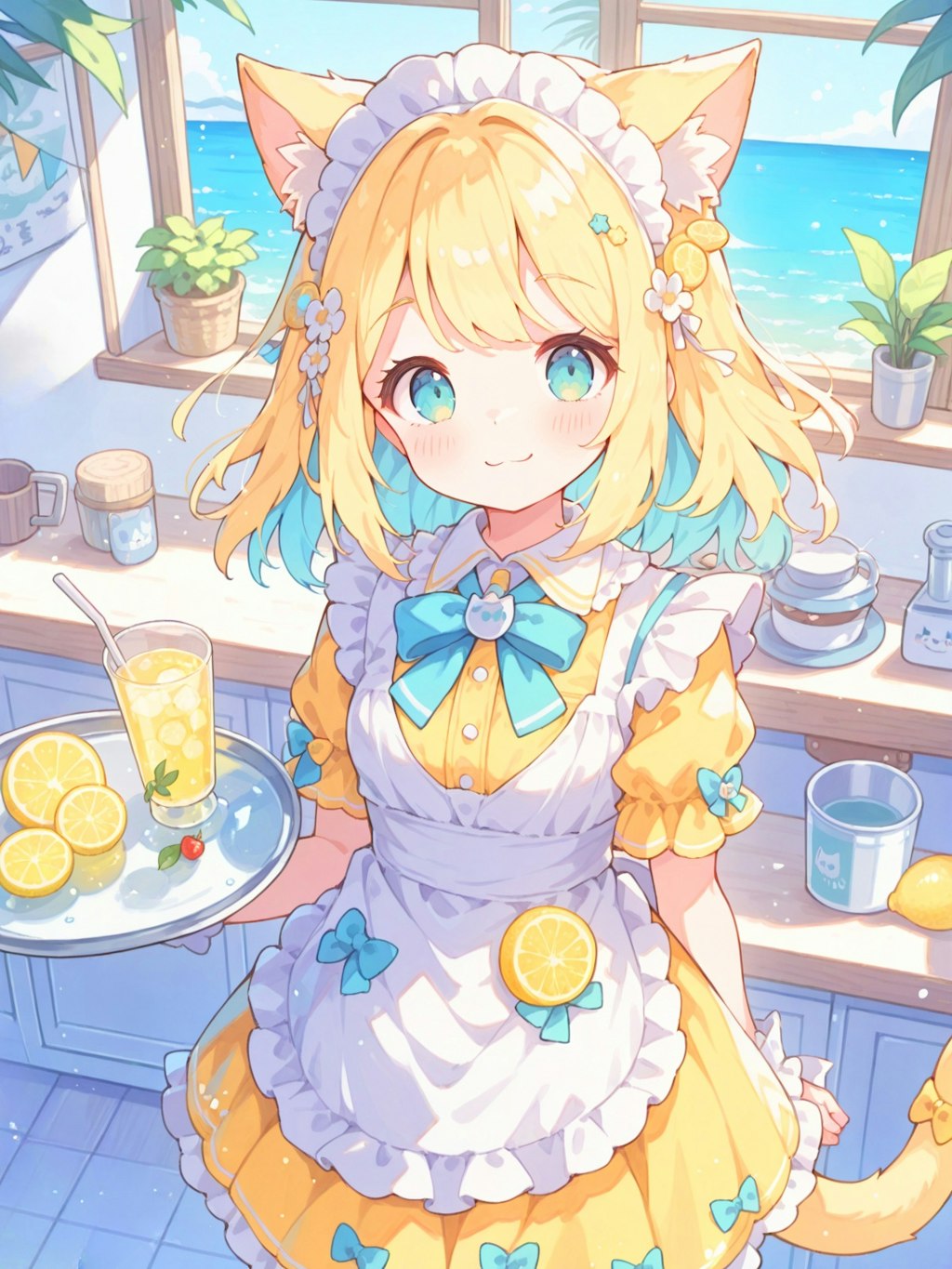 海辺のレモネードカフェ