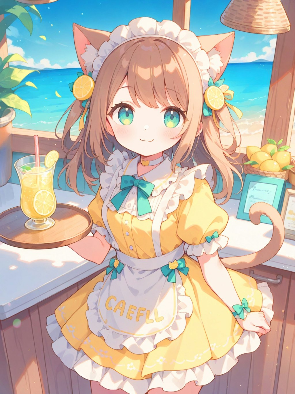 海辺のレモネードカフェ