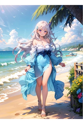 Beach Dress [OC; Raena]