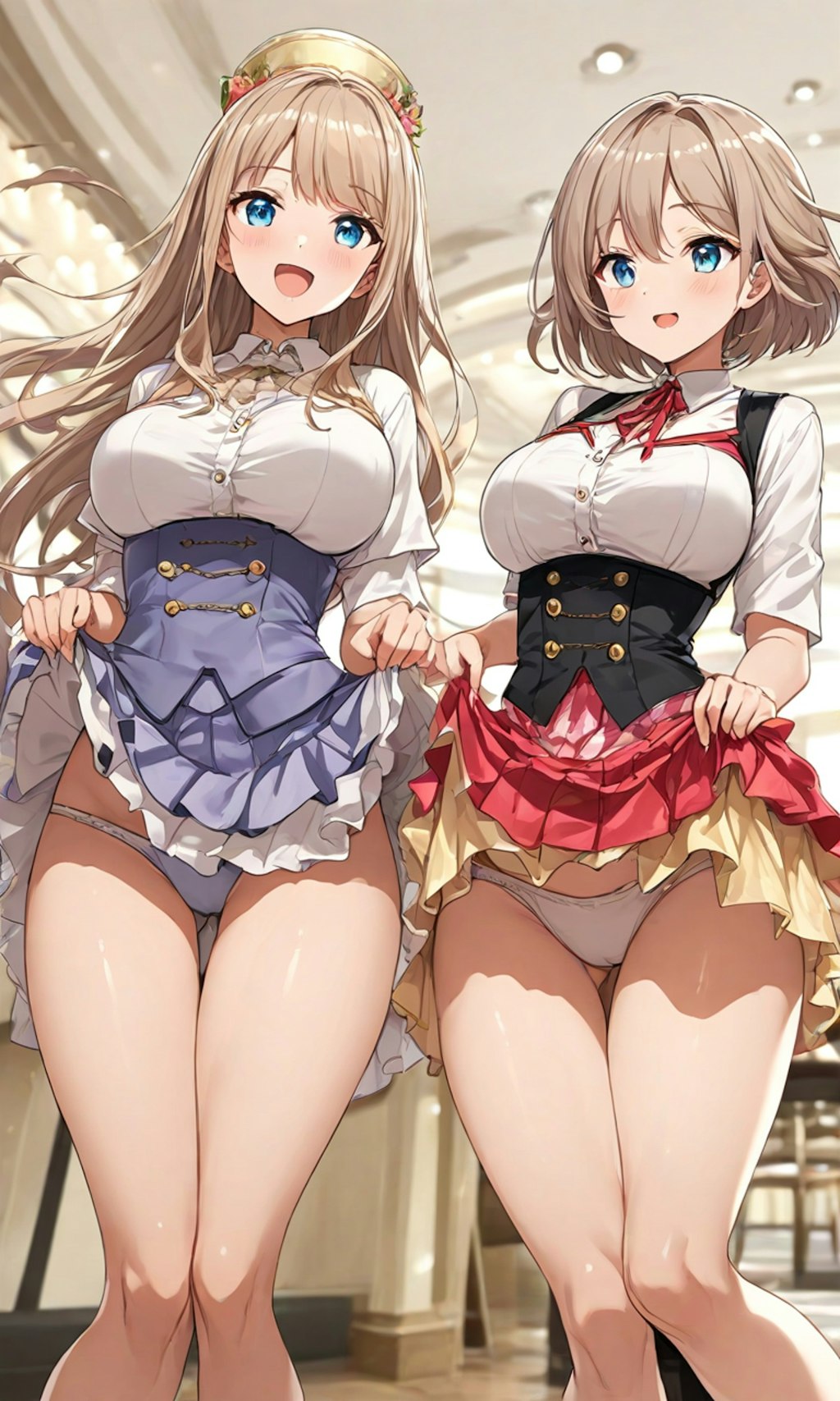 パンチラとセーラー服と女子高校生と