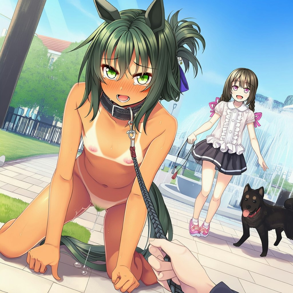 犬の散歩