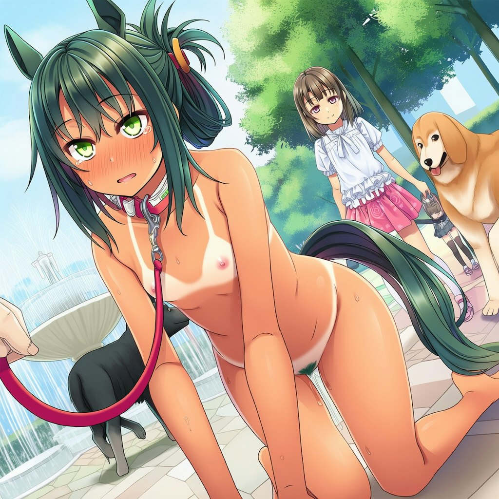 犬の散歩