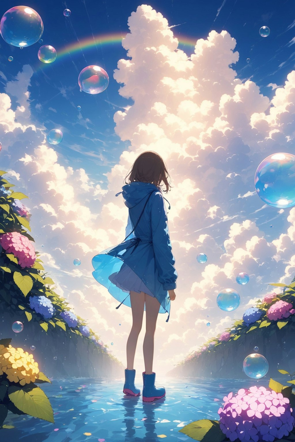 梅雨の晴れ間