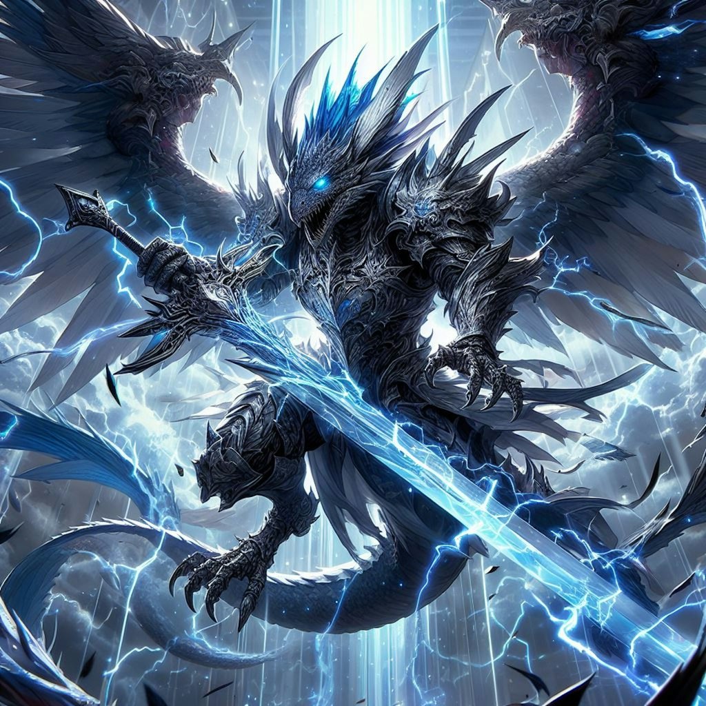 白銀の竜騎 -Lightning Dragon Knight-