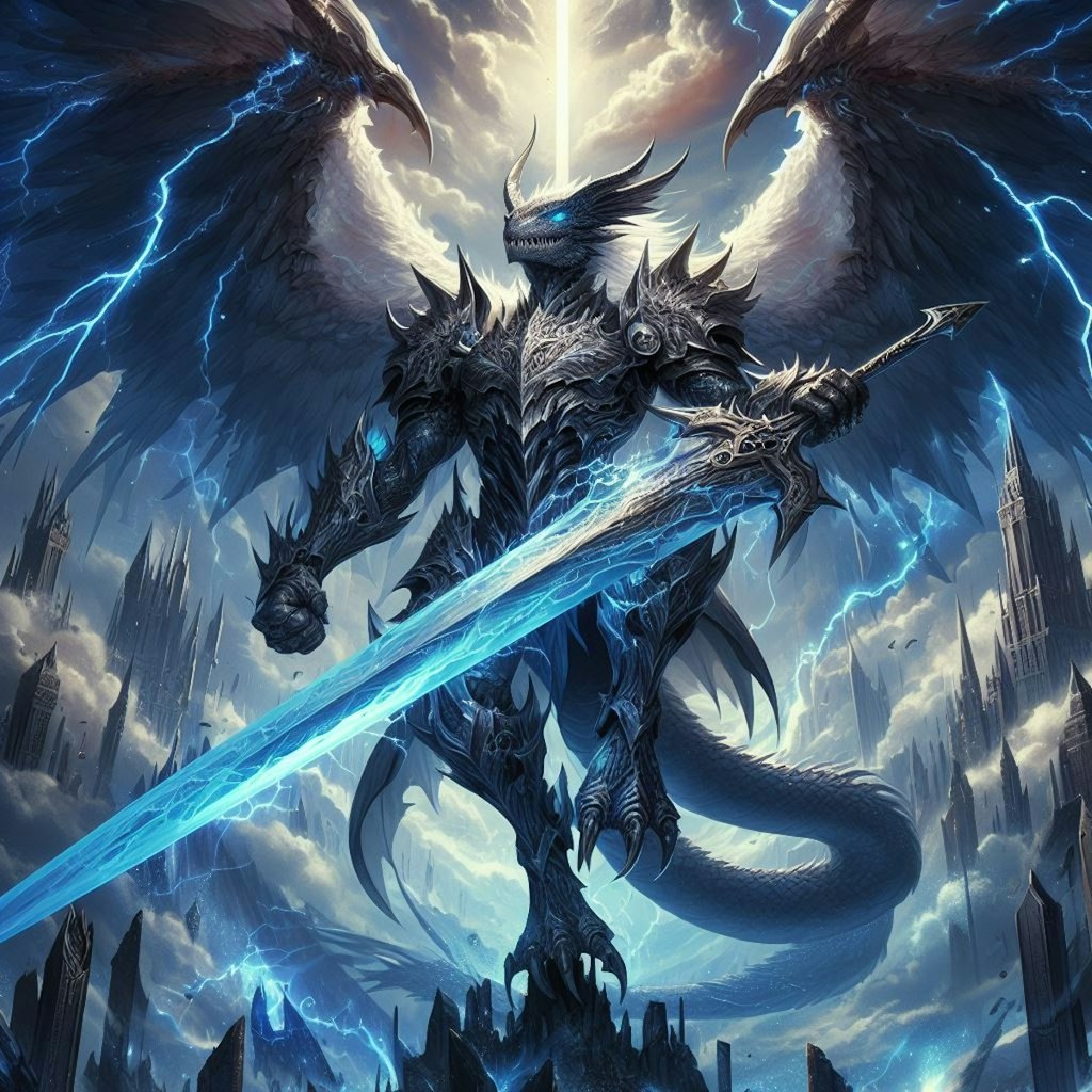 白銀の竜騎 -Lightning Dragon Knight-