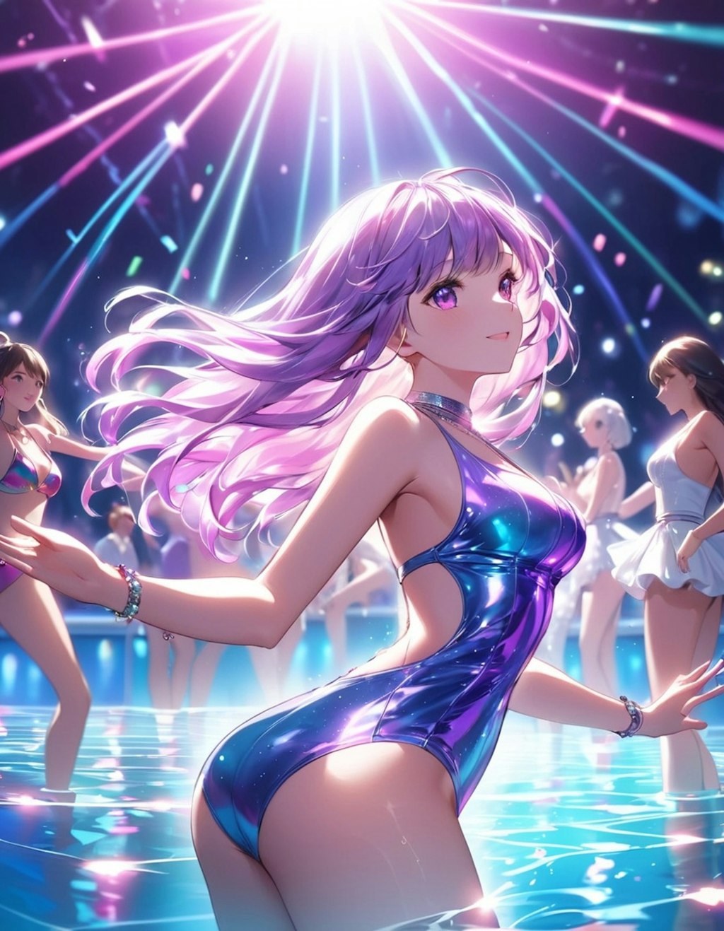 Night Pool Disco