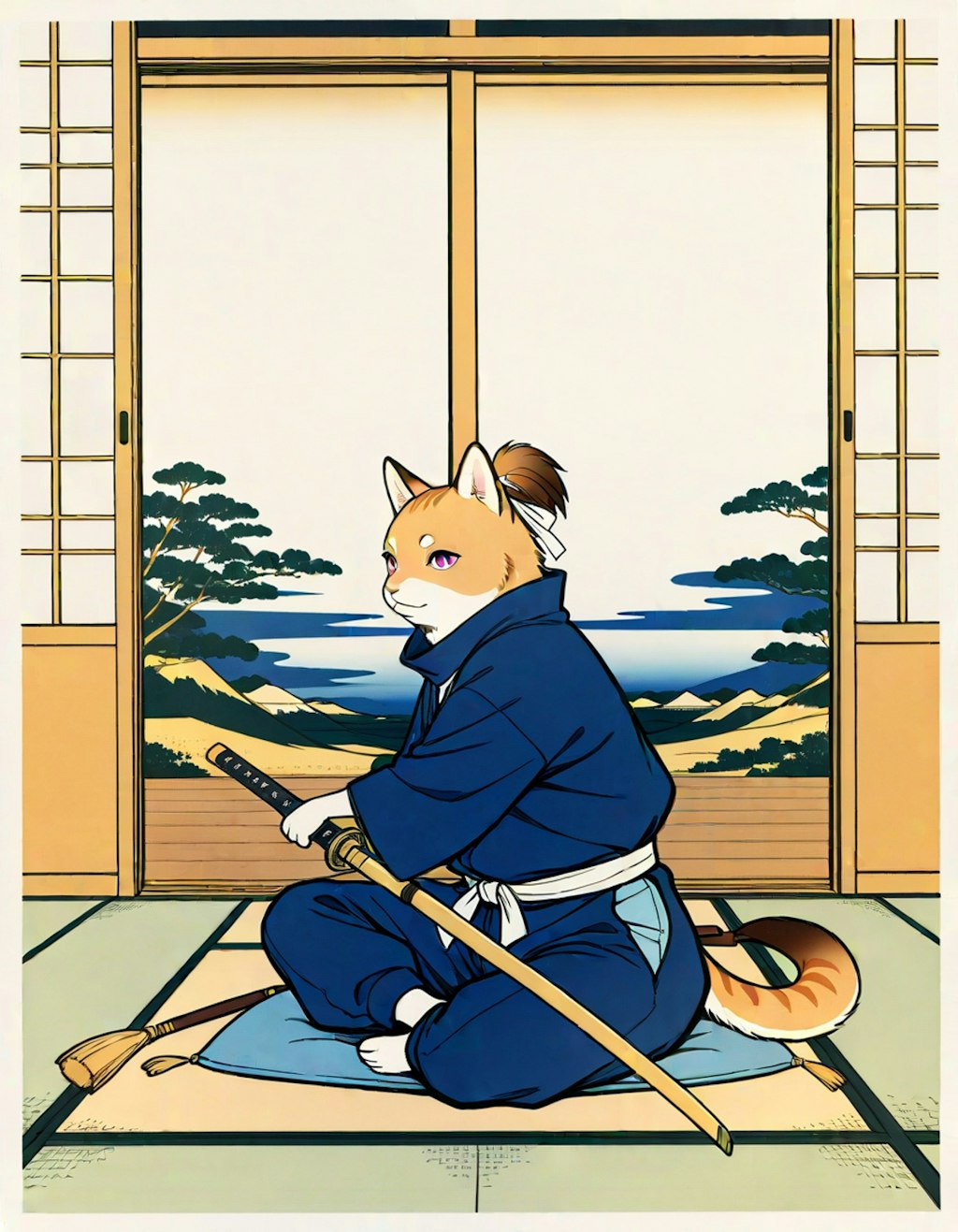 猫の侍