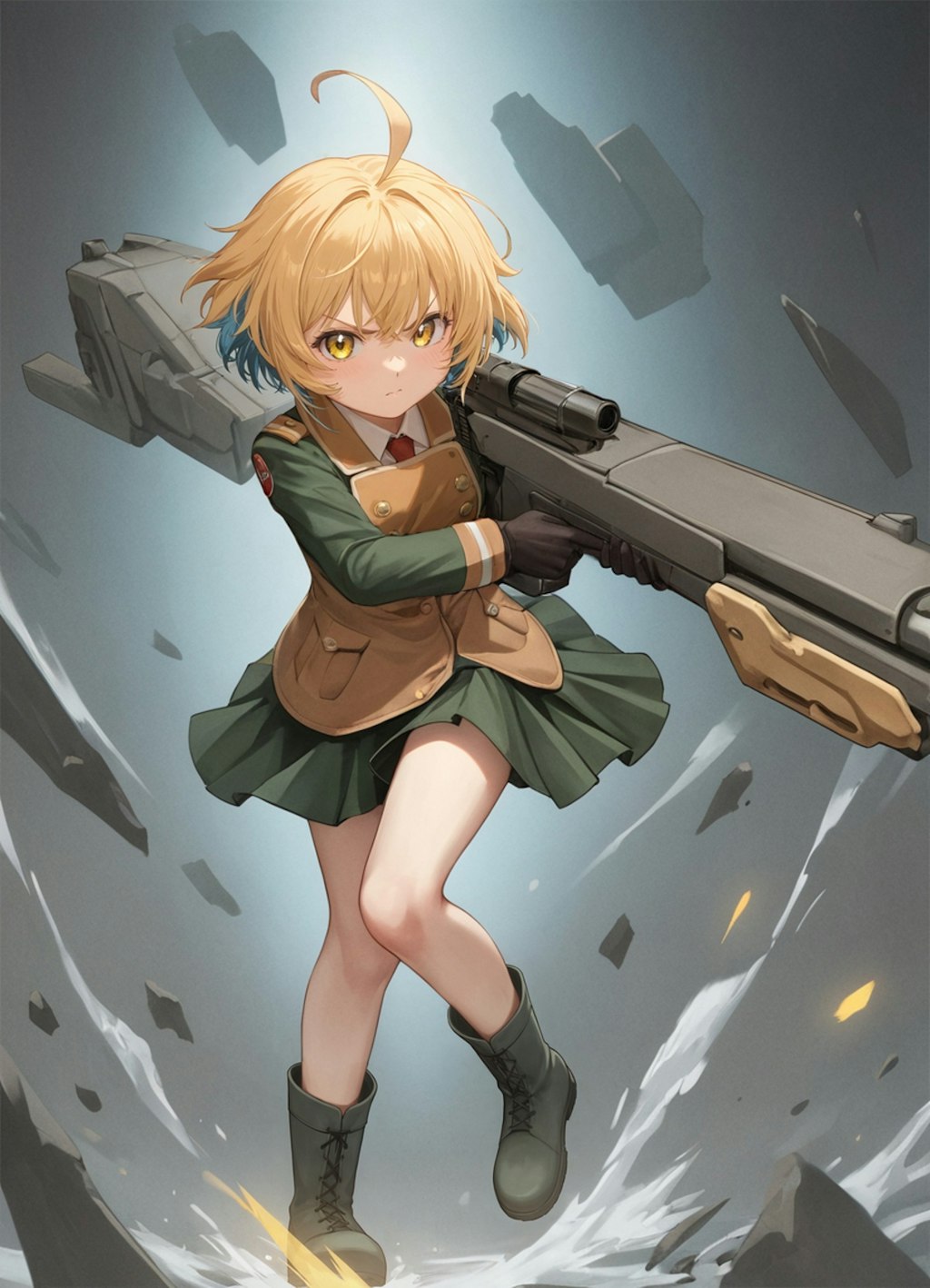 なんか幼女が戦うやつ