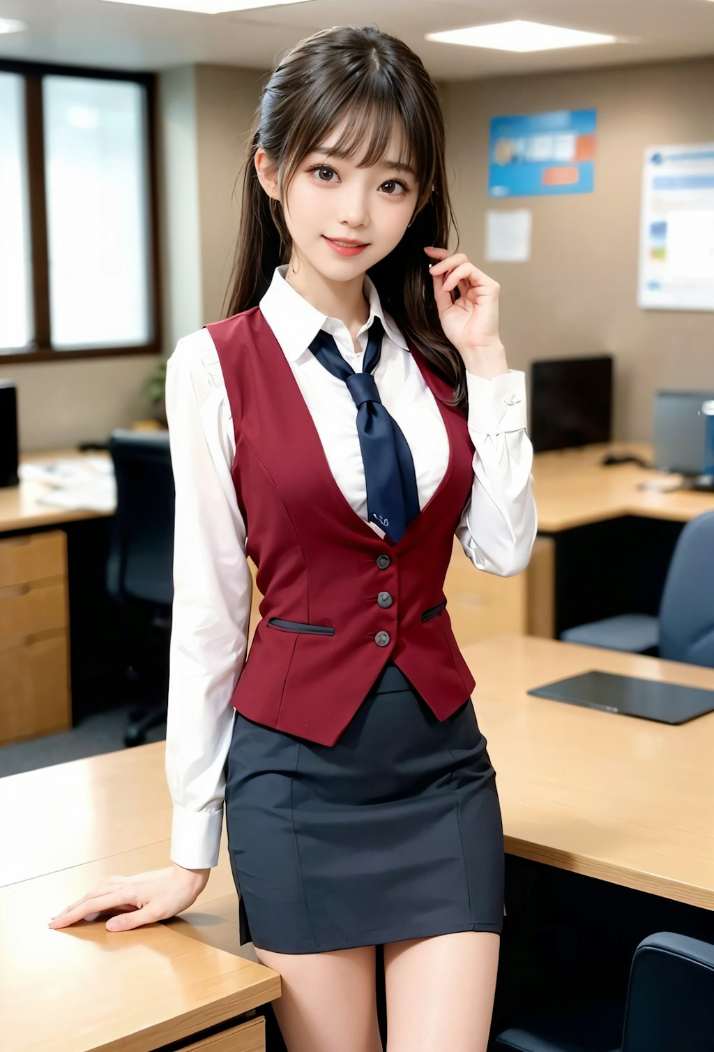 office lady