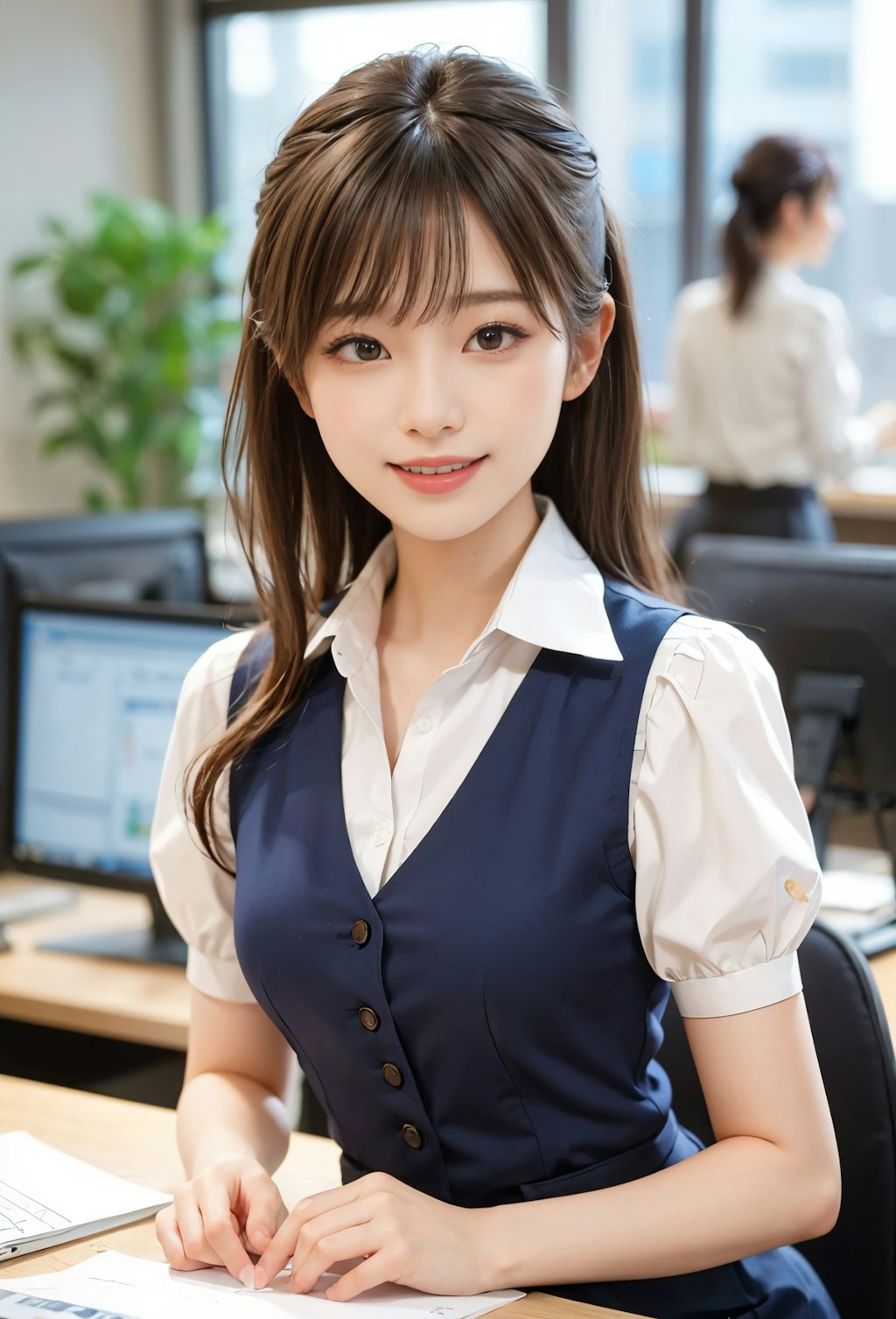 office lady