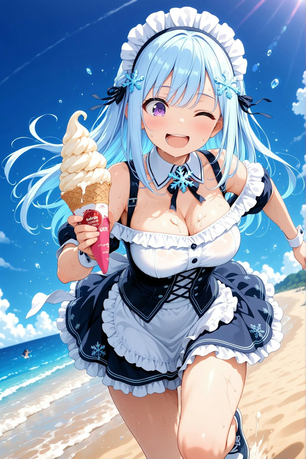 待っててね！！💨💨