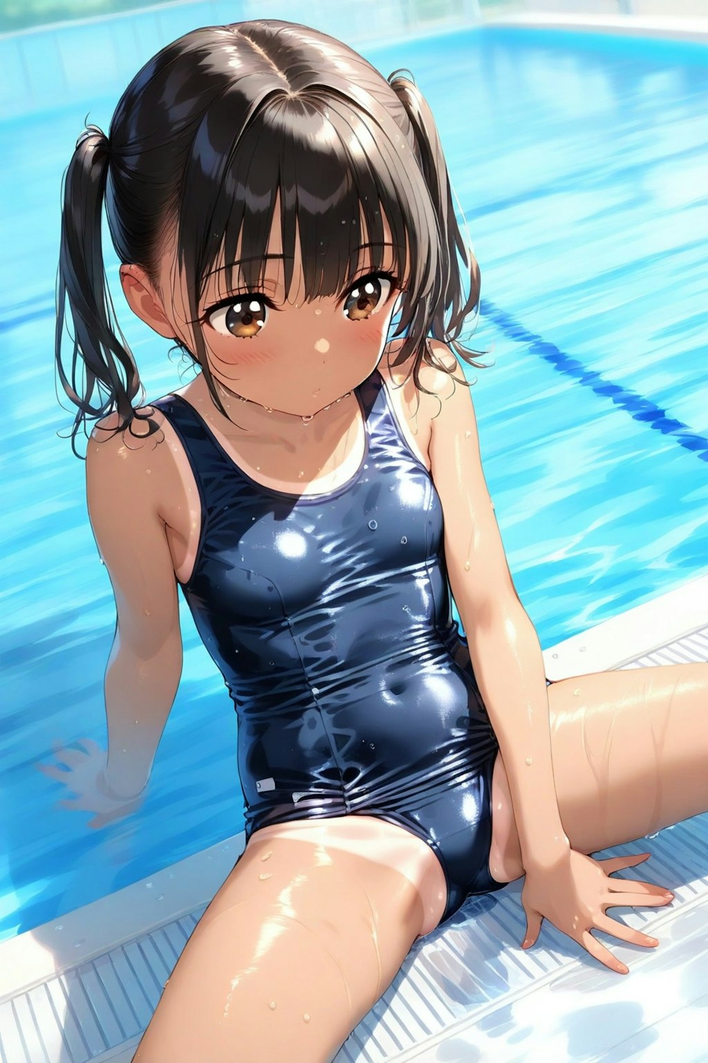 スク水美少女