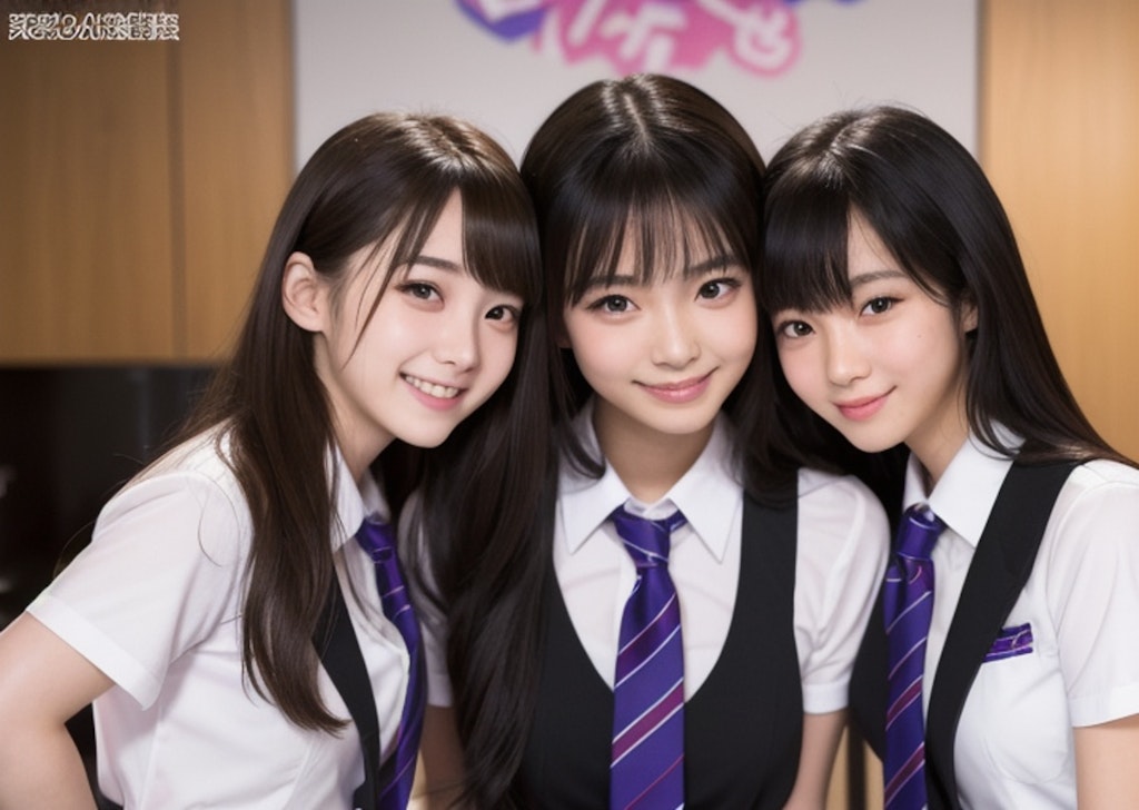 おはようございます！仲良し3人で撮ってみた❤️