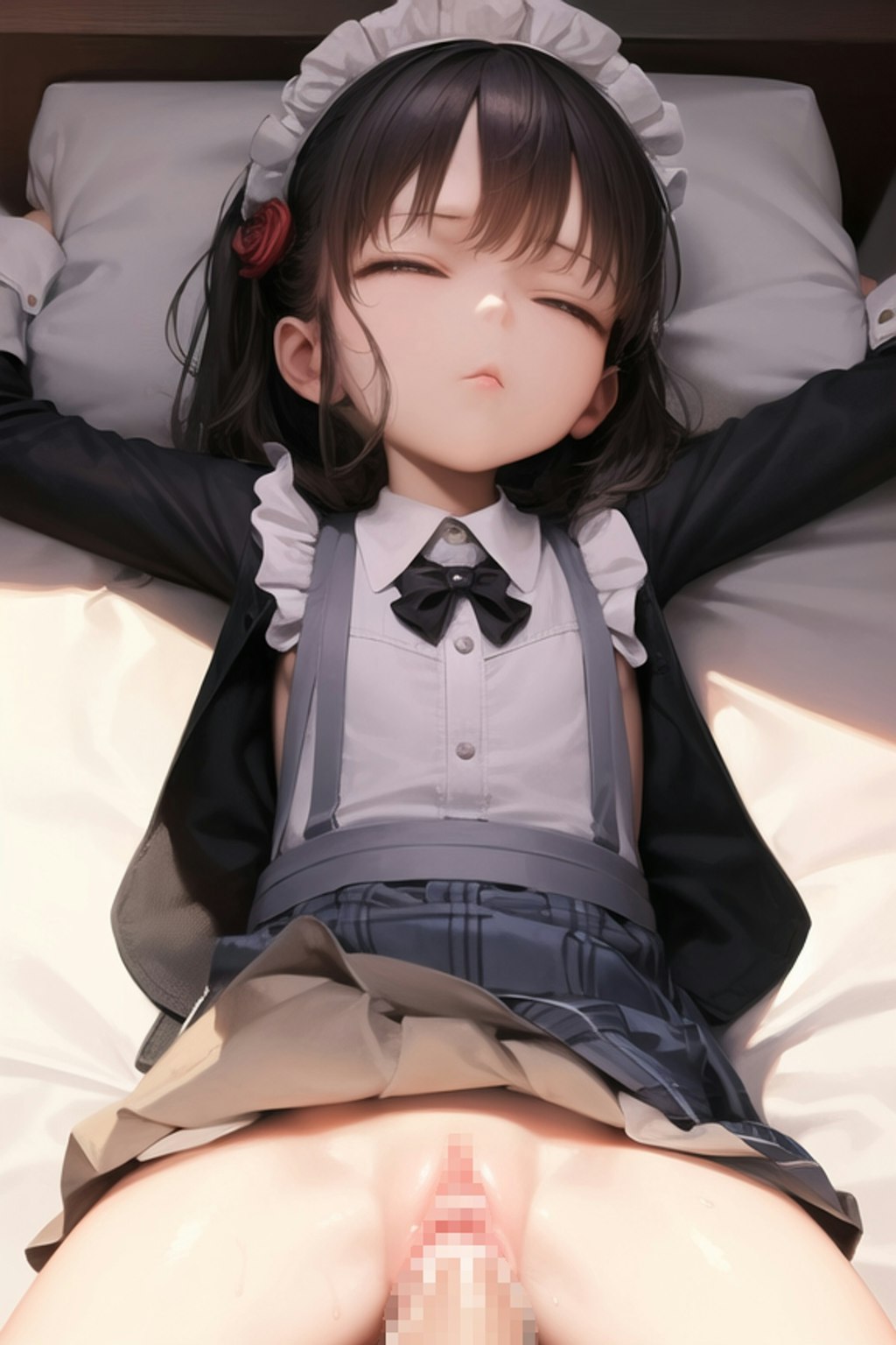 お昼寝メイド睡眠中だし