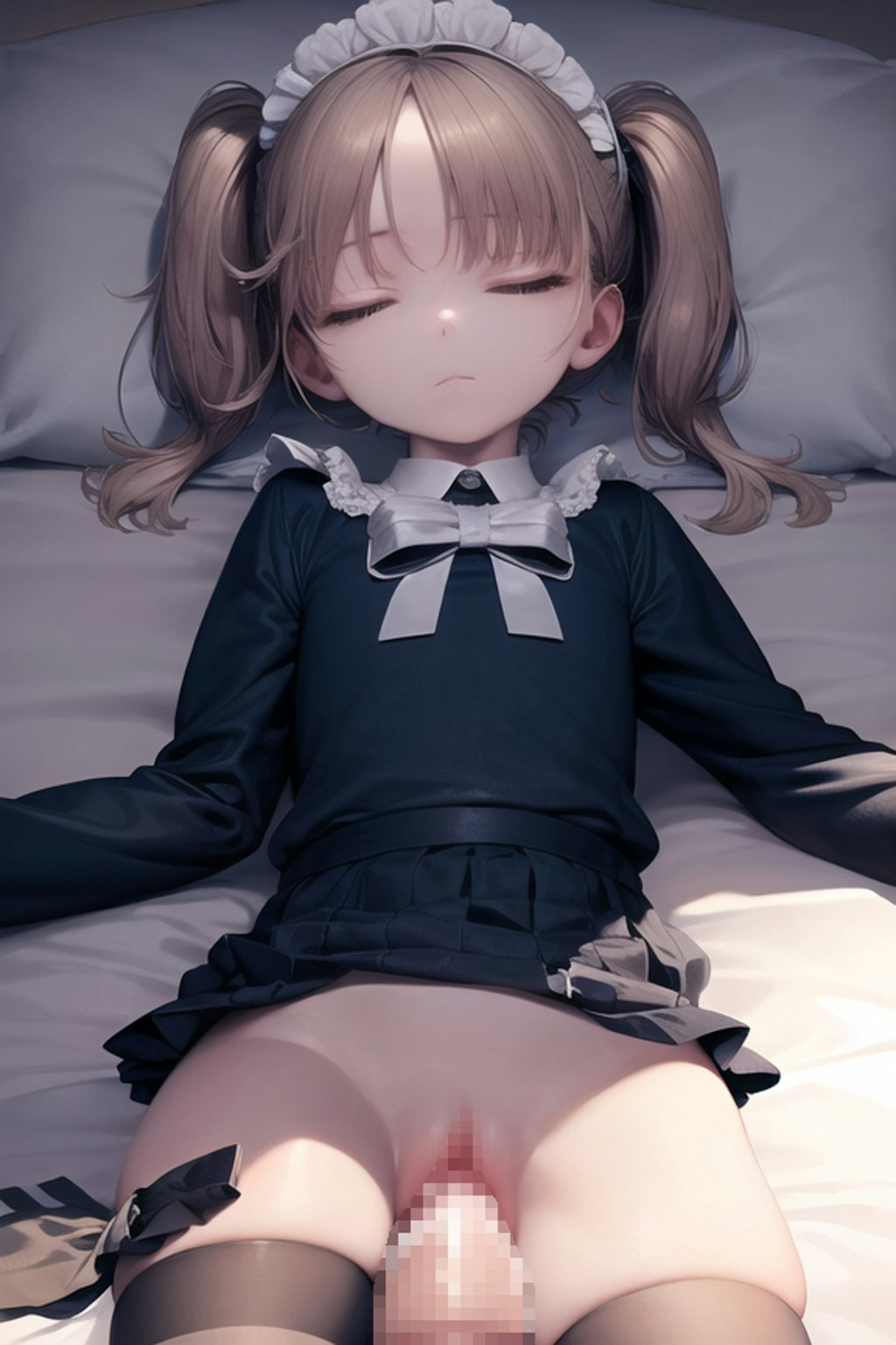 お昼寝メイド睡眠中だし