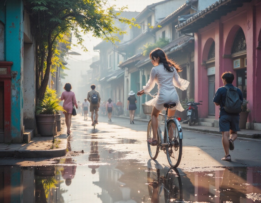 台風一過 in Vietnam