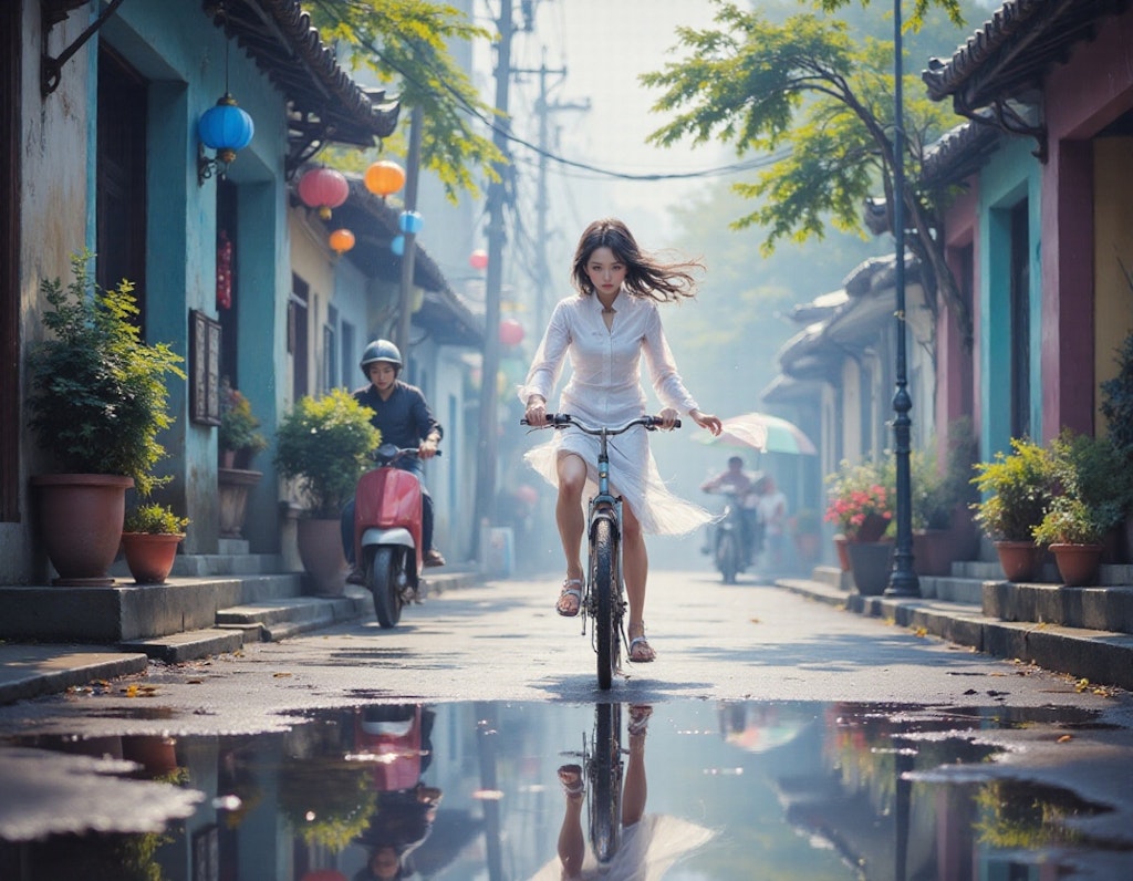 台風一過 in Vietnam