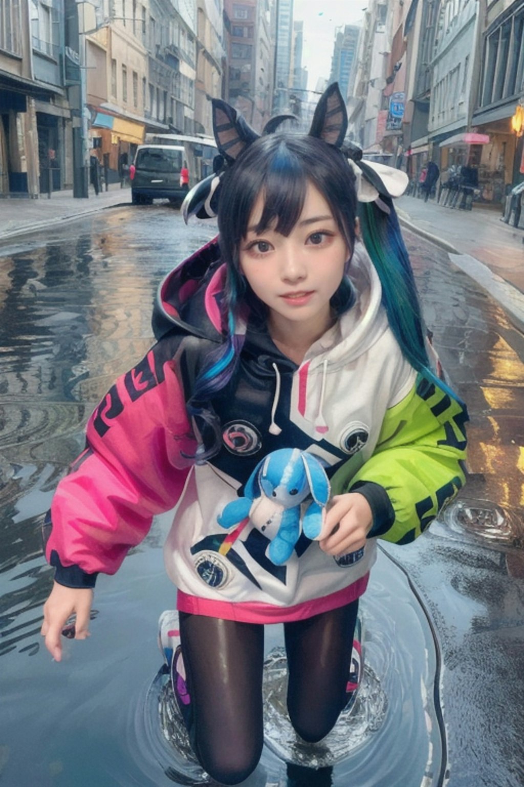 雨にも負けず走りこみ