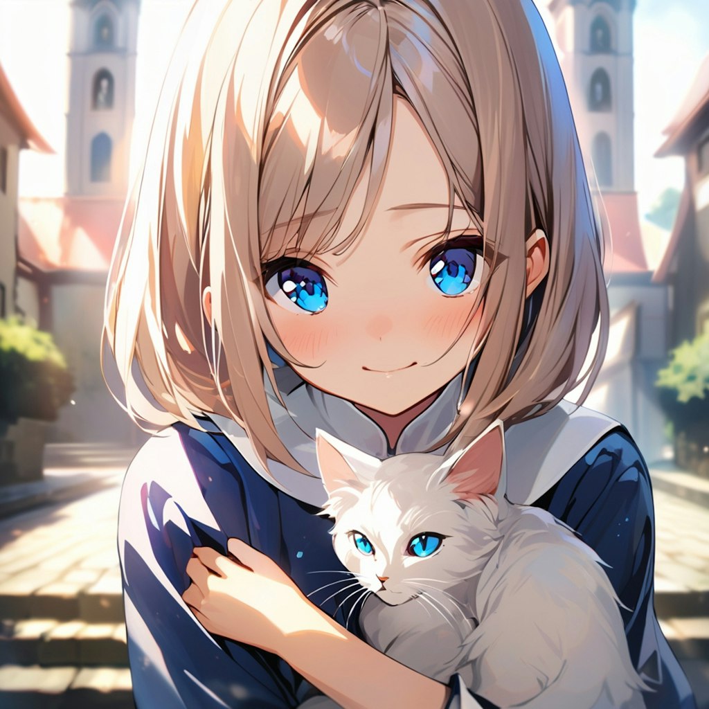 猫と少女