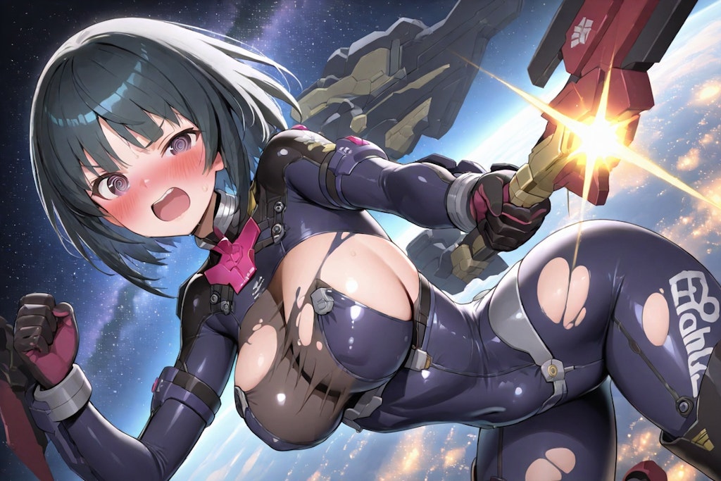 武装茉莉花ちゃん　大ピンチ！