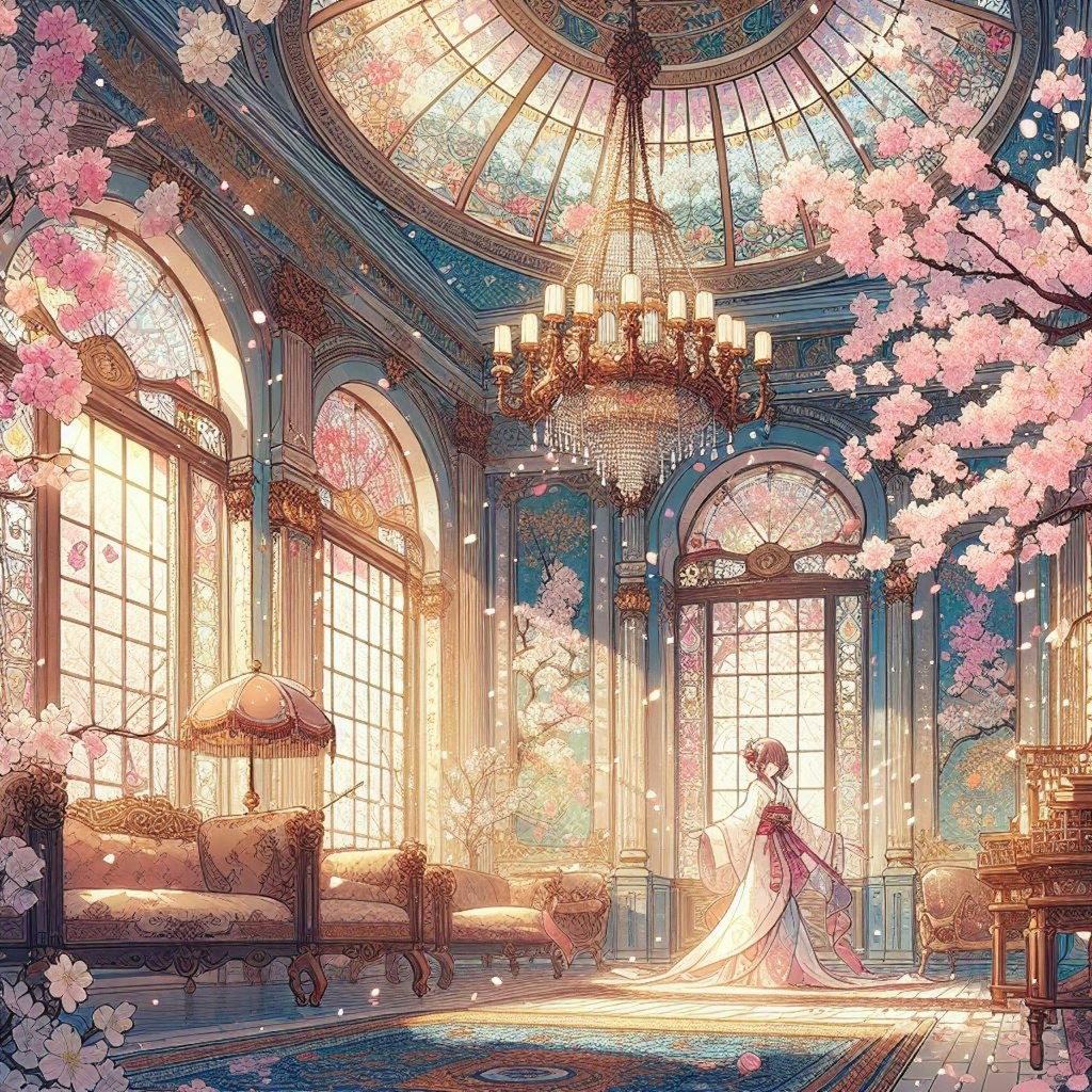 桜の部屋