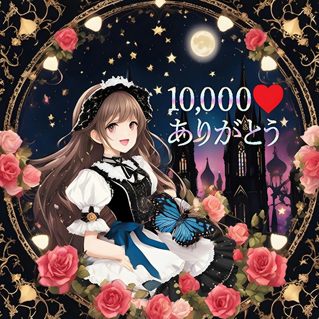 💓🎉10,000いいね達成ありがとうございます