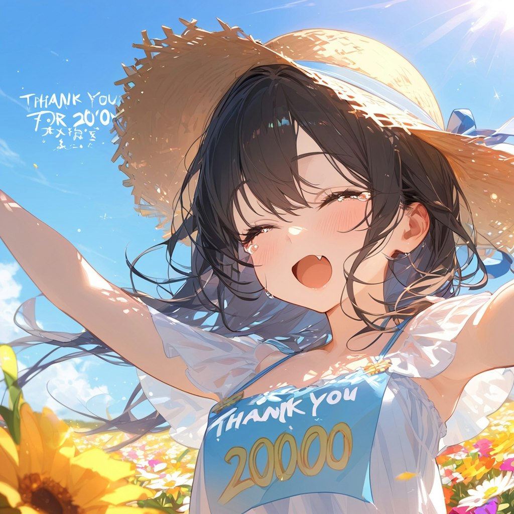 みんな有難う！！いいね20000達成♡