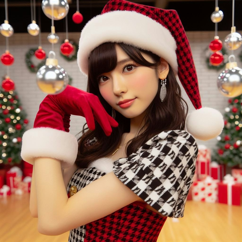 クリスマスライブのリハーサル中