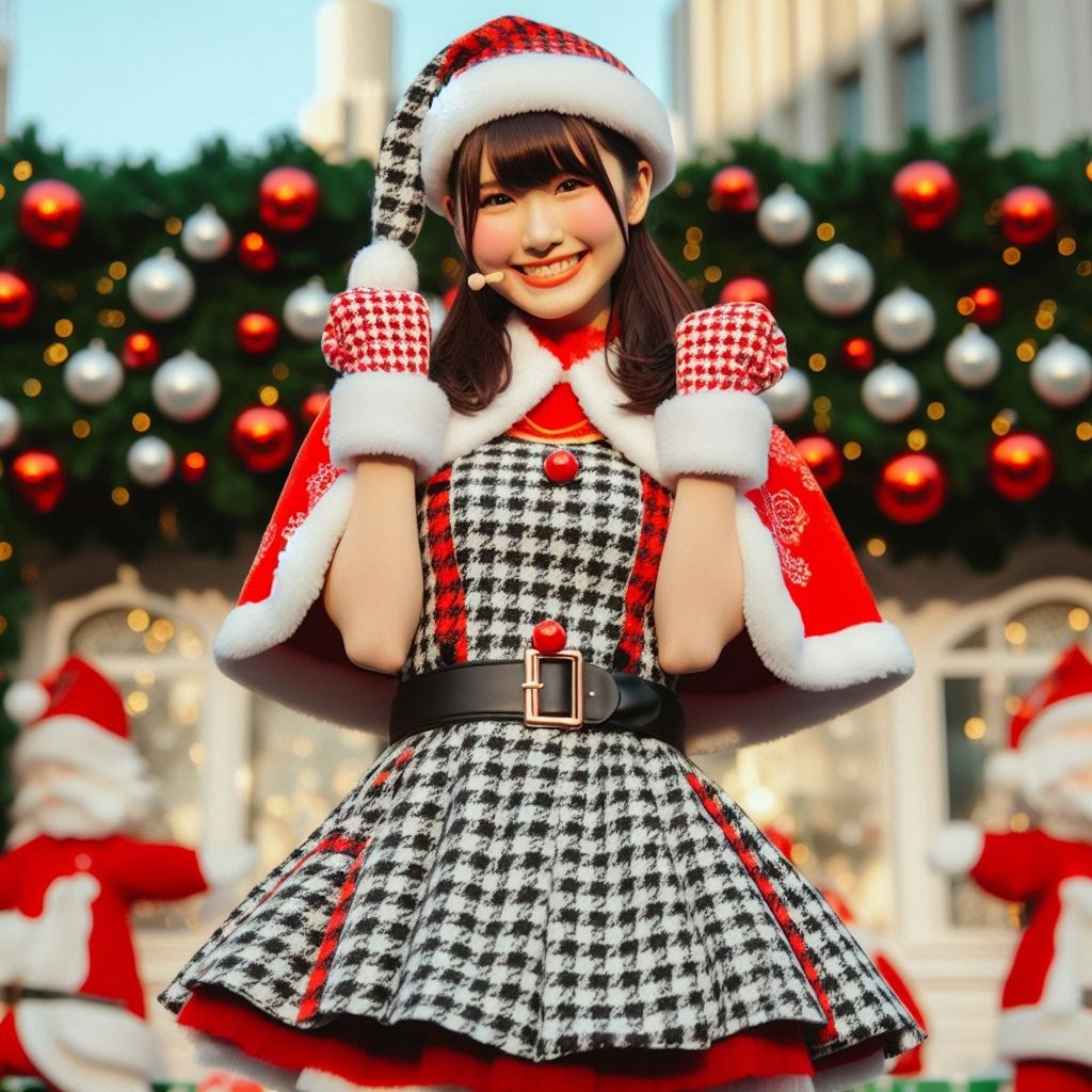 クリスマスライブのリハーサル中