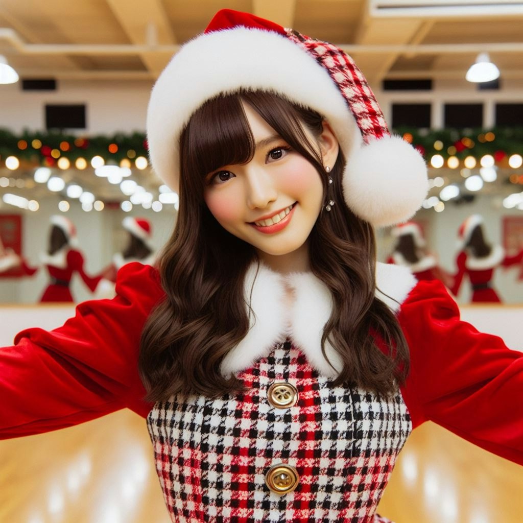 クリスマスライブのリハーサル中