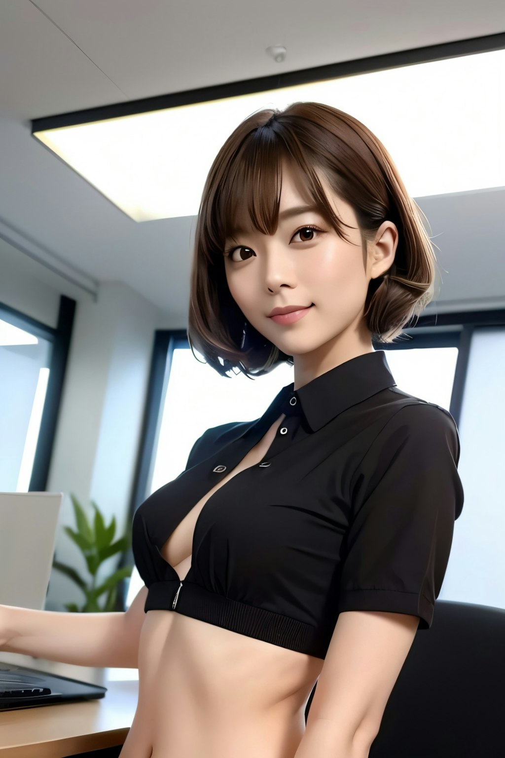 OLの れなちゃん（オンオフ）