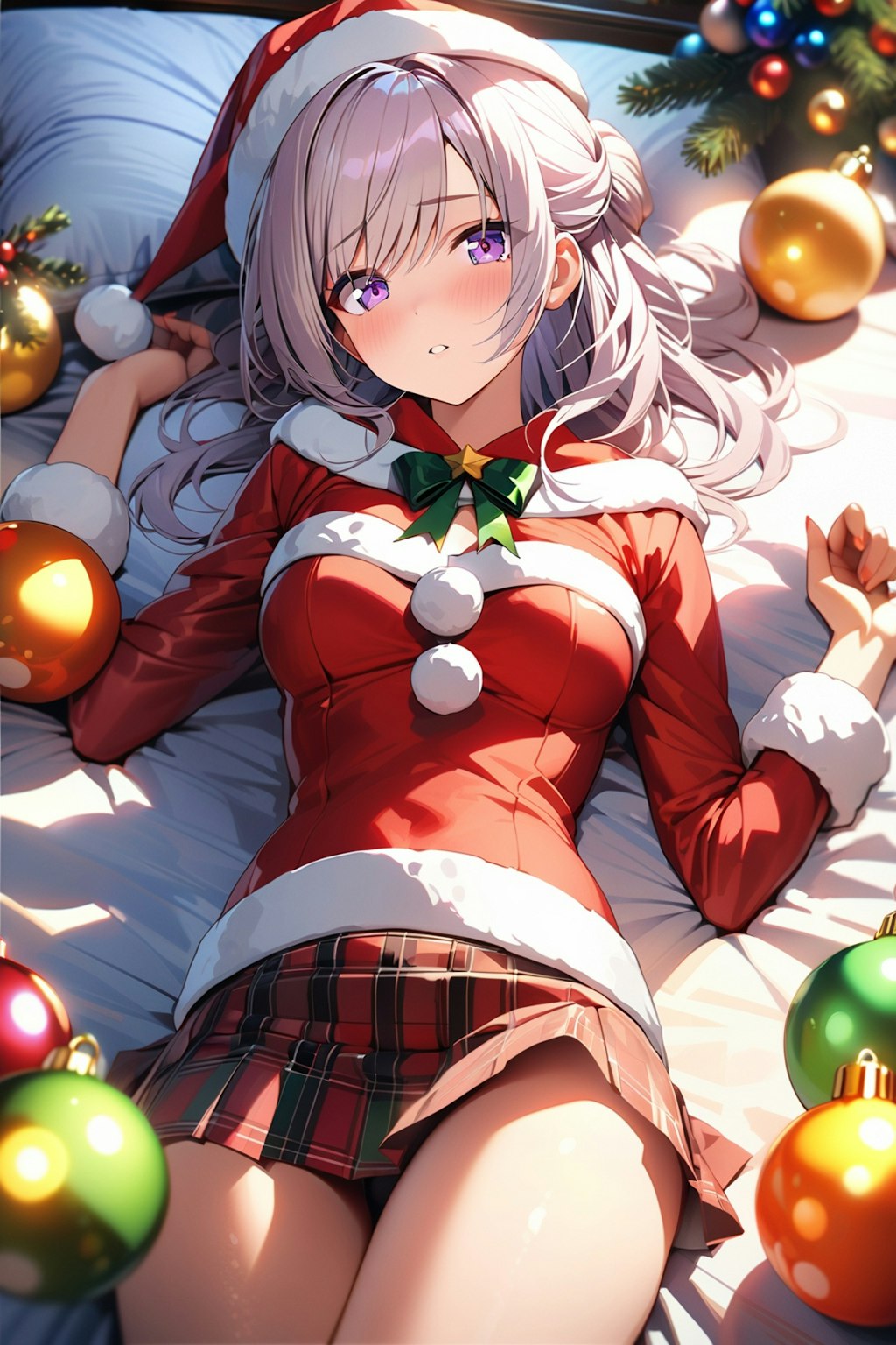 (743HQ)銀髪ちゃんクリスマス