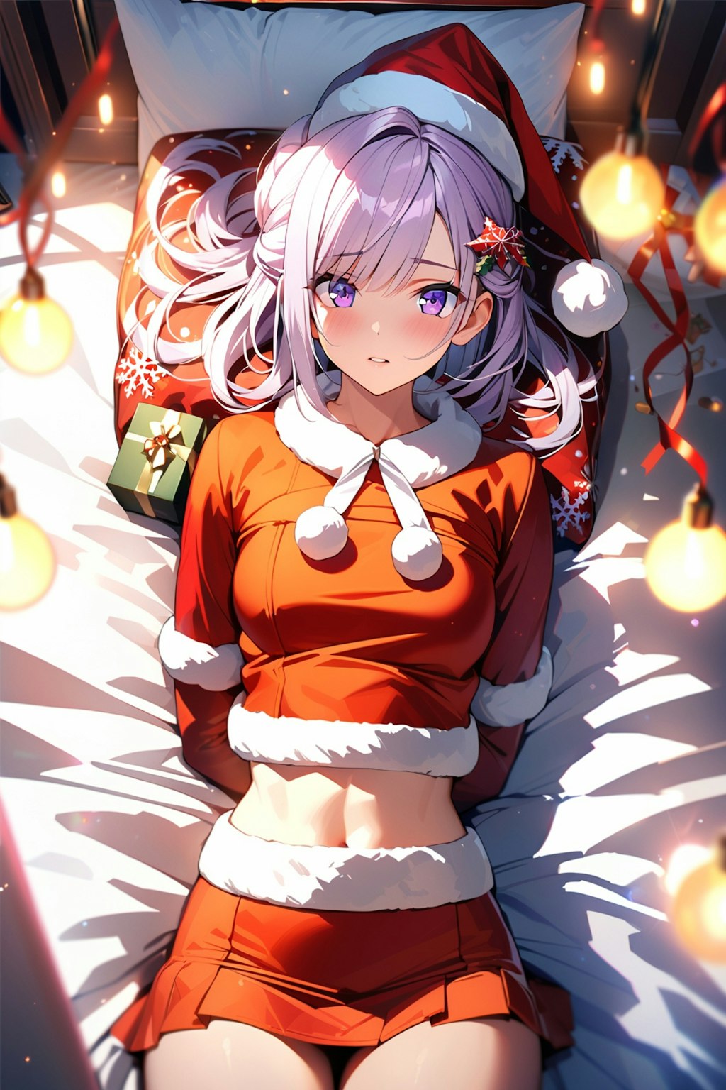 (743HQ)銀髪ちゃんクリスマス