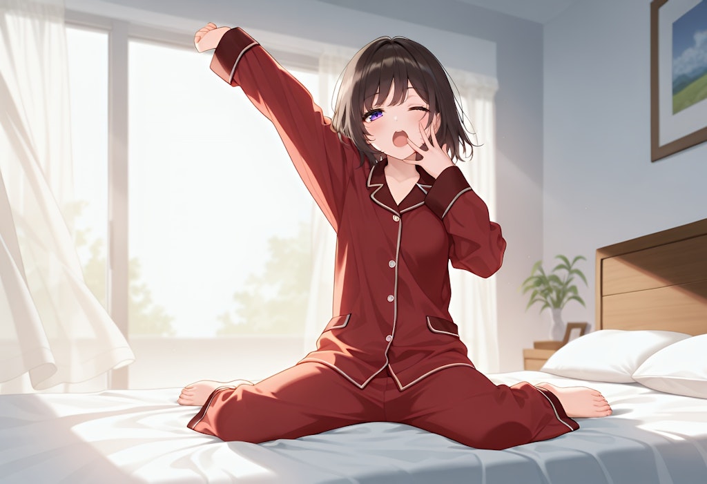 お目覚め