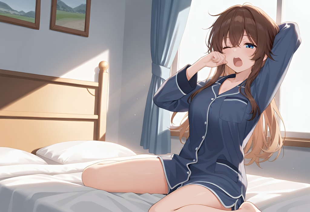 お目覚め
