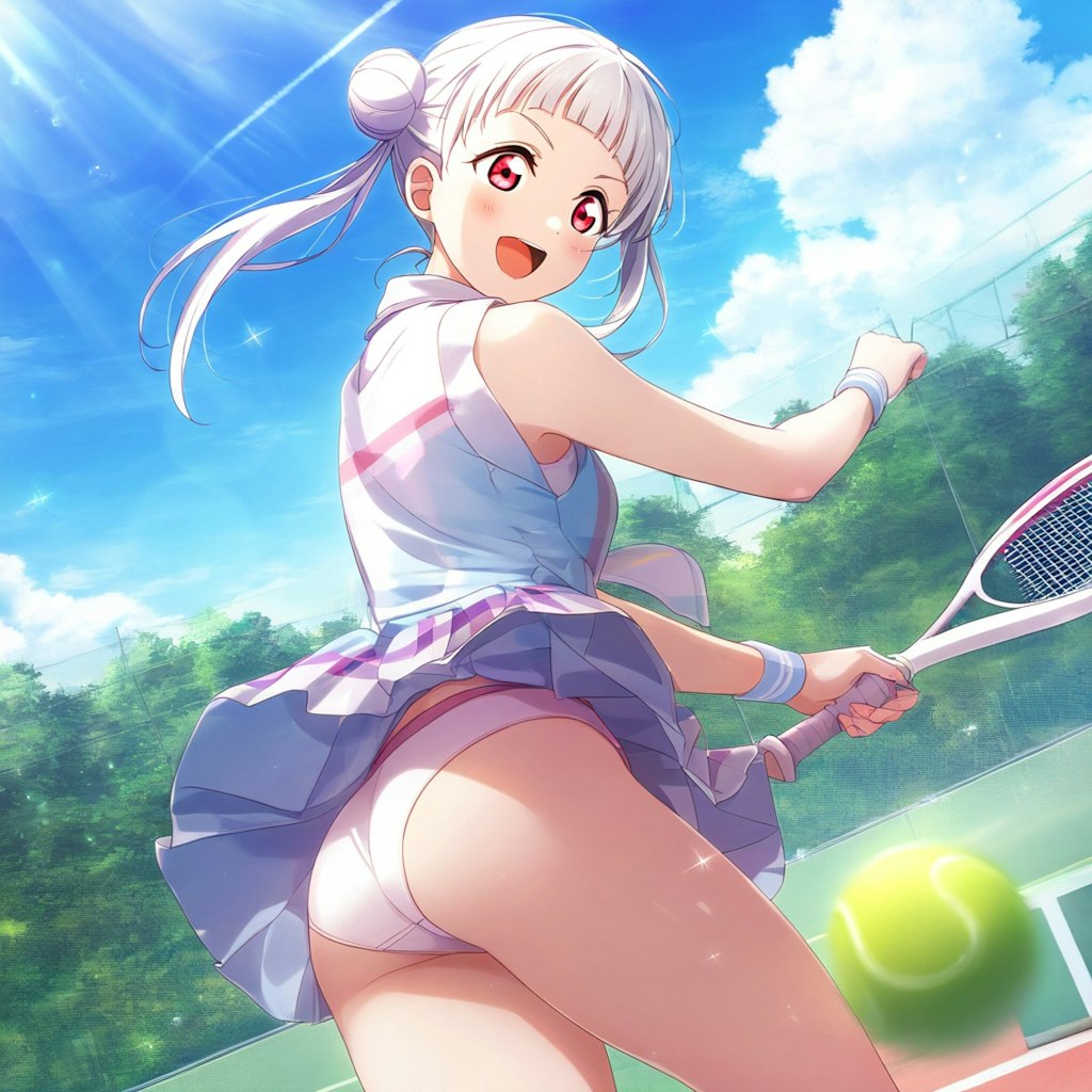 テニス選手ちぃちゃん🎾