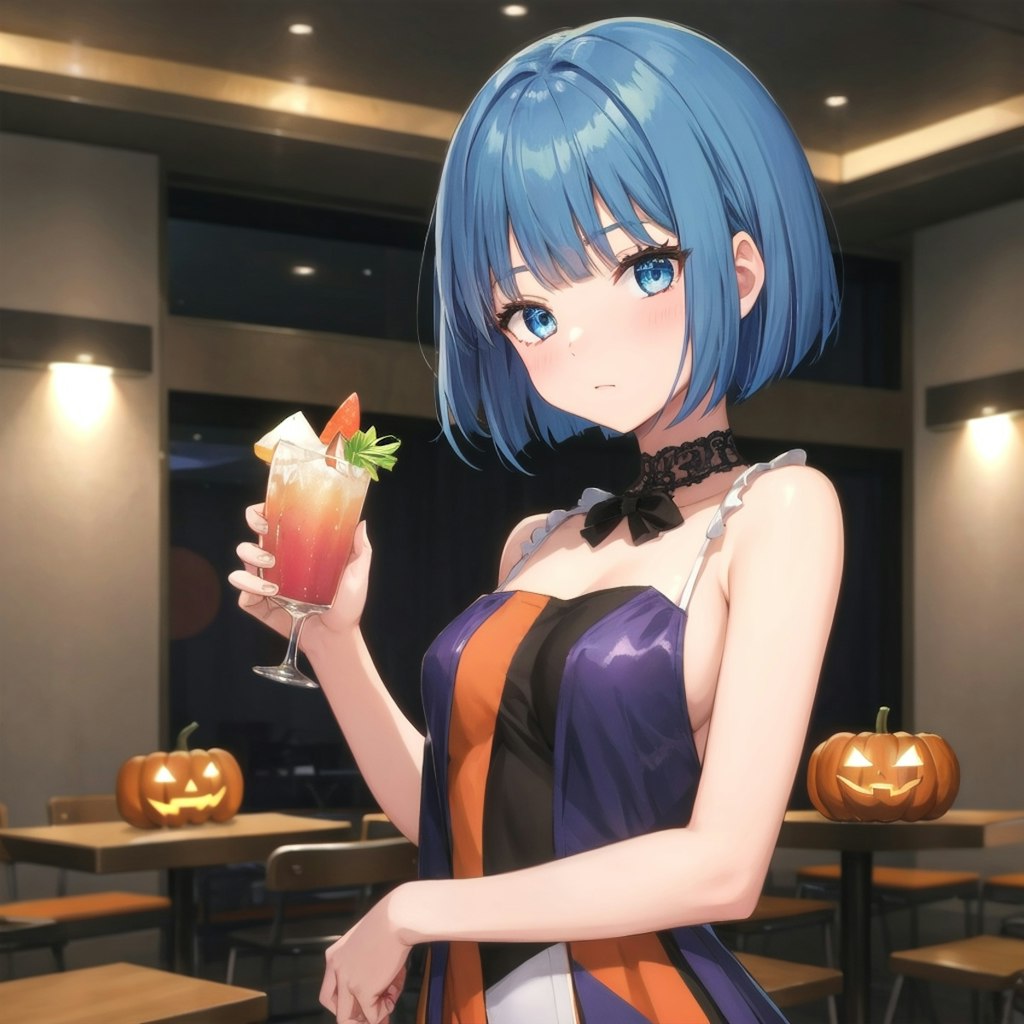 ノースリーブハロウィン