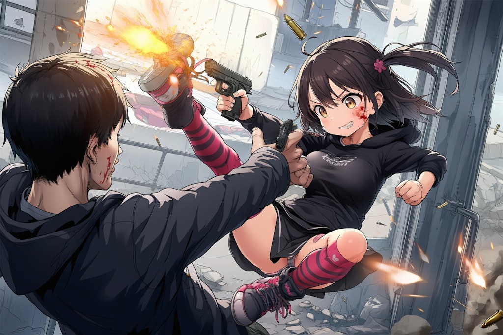 悪の組織に殴り込みじゃー！
