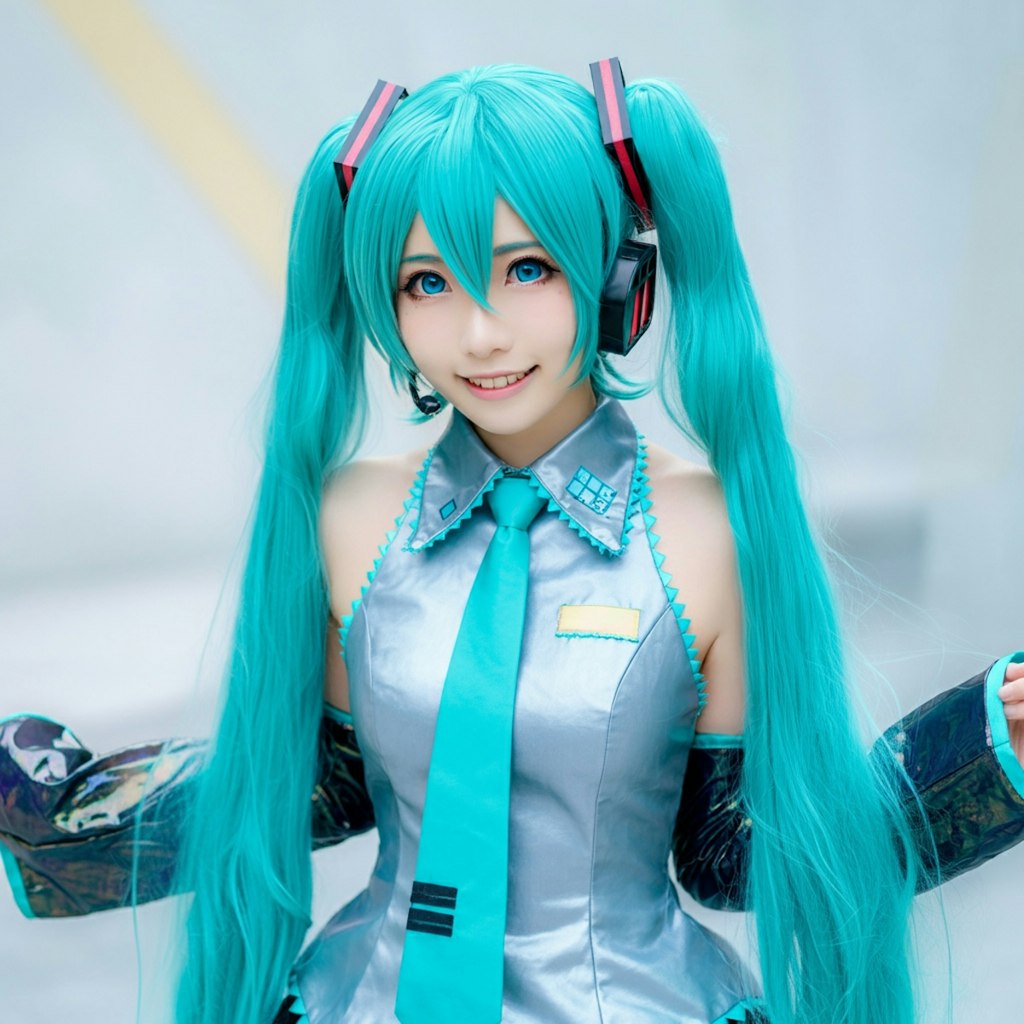 初音ミクのコスプレ